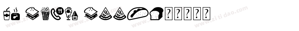 KR Fast Food字体转换